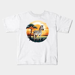 Zebra Lover Kids T-Shirt